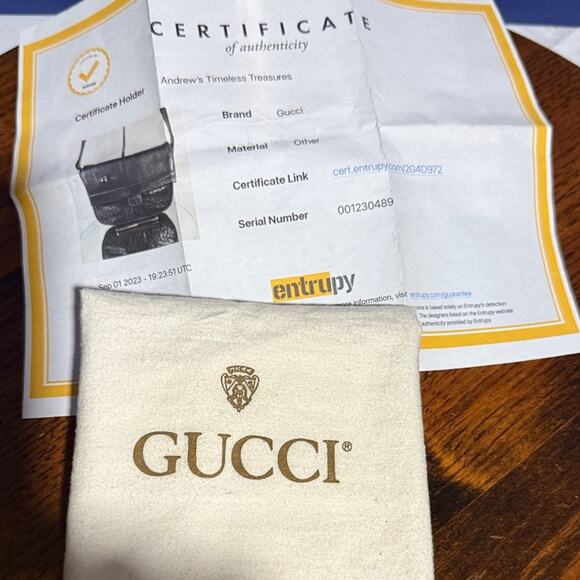 Gucci Black Leather Crossbody and Wallet Bundle - Picture 16 of 16